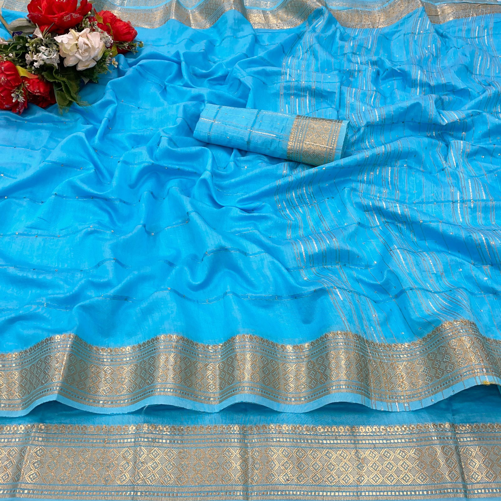 Mameraa By Viscose Heavy Real Gold Zari Designer Sarees Catalog